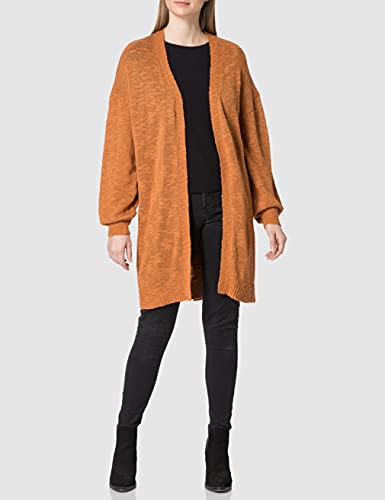 Vila VIPOCA Open L/S Cardigan Maglione, Adobe, M