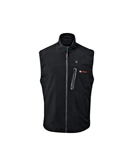 Image of Bosch GHV12V-20SN12 12V Max Heated Vest Kit with Portable Power Adapter - Size Small