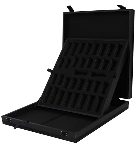 Marble Range Chess Game Storage Box - Leather Material - Suitable for Marble Range Chess Sets (12