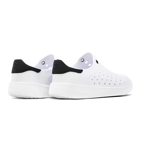 Image of People Footwear Slip-On EVA Water Shoes for Men and Women, Lightweight Comfortable Unisex Design, Durable Non-Slip, Waterproof for Outdoor Activities (Ace - Yeti White /Picket White /Really Black)