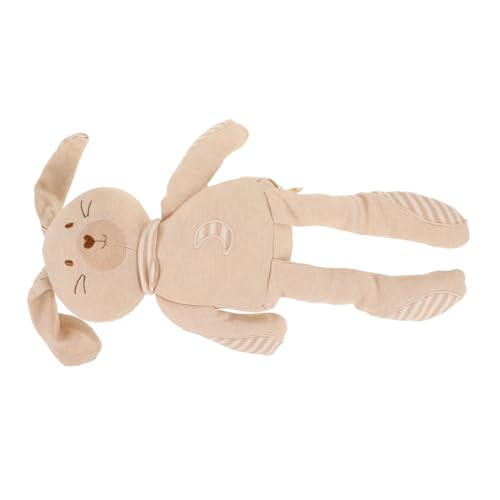TOYANDONA ベビー用ぬいぐるみ ウサギの人形 柔らかい動物のおもちゃ ちゃん用おもちゃ 小さなぬいぐるみ お出かけに便利 軽量 持ち運びやすい
