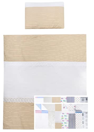 Parure de lit pour enfant 70x80cm en coton dans un berceau - 2