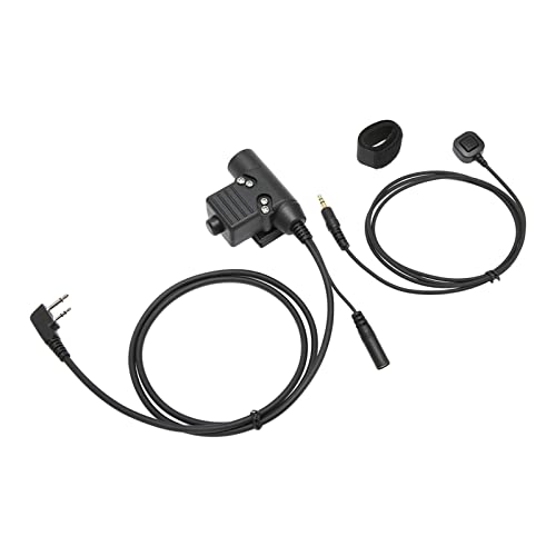 UBERSWEET-Pull-Clear-Sound-Headphone-PTT-Adapter-for-U94-PTT-System-V80-V82