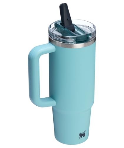 Image of STANLEY Quencher ProTour Flip Straw Tumbler with Leakproof Lid 30 oz | Built-In Straw and Handle | Cup Holder Compatible for Travel | Insulated Stainless Steel Cup | BPA-Free | Agave