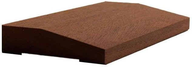 EWCA41 Beveled 2-1/2 Casing Trim Moulding, 3/4 x 2-1/2, Sapele Mahogany, 94