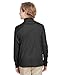 Team 365 Youth Zone Sonic Heather Performance Quarter-Zip XL BLACK HEATHER