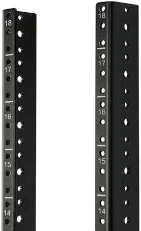 Amazon.com: RackPath 16U Vertical Server Rack Rail Pair Kit, DIY Rack ...