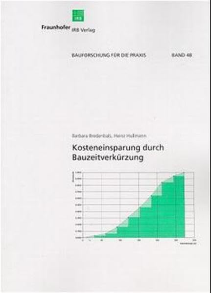 Kosteneinsparung durch Bauzeitverkürzung (Bauforschung für die Praxis)