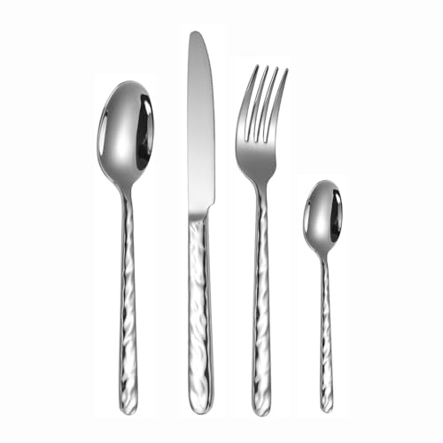 nh Lb` XeXX`[ H e[uEFA Jg[Zbg Xe[LiCt tH[N Xv[ eB[Xv[,Silver-4pcs