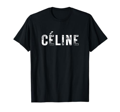 Céline Hello My Name is Name Plate First Name T-Shirt