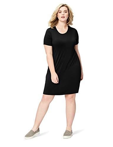 Amazon Brand - Daily Ritual Women's Plus Size Jersey Short-Sleeve Scoop Neck T-Shirt