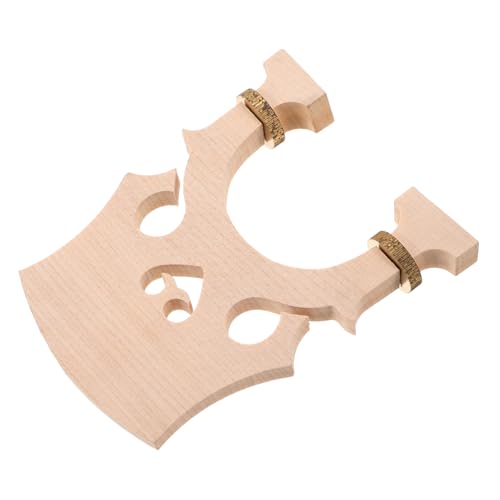 NULYLU Adjustable Cello Bridge 3/4 Size Maple Wood Essential Musical Instrument Accessory for Violinists