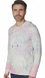 INGEAR Men’s UPF 50+ Sun Hoodie – Lightweight UV Protection Shirt with Pocket, Quick-Dry SPF Rashguard for Fishing, Running, Hiking & Swimming (Sonoma Tiedye, XX-Large)