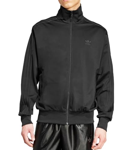 adidas(アディダス) クラシックス ファイヤーバード トラックトップ ジャージ トラックジャケット メンズ FWE48 JY1347 ブラック/ブラック