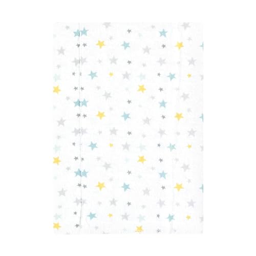 Image of Hudson Baby Unisex Baby Cotton Poly Flannel Burp Cloths, Boy New Elephant 4-Pack, One Size