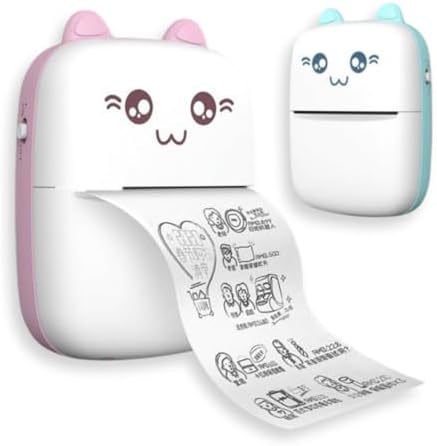 Mini Impressora Térmica Portátil Sem Fio BT 200 DPI - Imprima a Q...