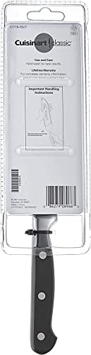 Cuisinart C77Tr-5Sut Triple Rivet Collection 5" Serrated Utility Knife, Black #TOP3