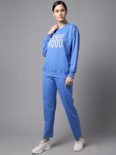Image of Mack Jonney Fleece Printed Tracksuit for Women-SW 44 LOWER 002-P-V-140