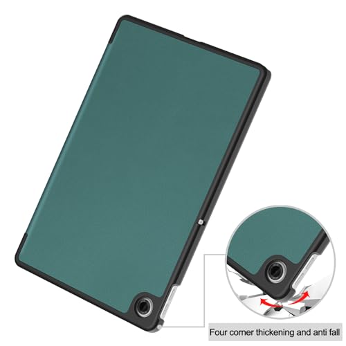 Image of ProElite Cover for Lenovo Tab 10.1 inch 2025 Case Cover, Sleek Smart Flip Case Cover for Lenovo Tab 10.1 inch 2025 Tablet (Support Auto Sleep Wake), Dark Green