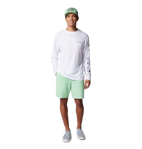 Image of Columbia Nylon Relaxed Fit Mens Shorts (S22-FM4009-362-P)