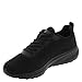 Skechers Women's Bobs Squad Chaos – Face Off Sneaker, Black/Black, 8