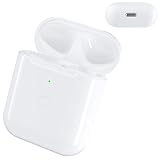 owenbo Replacement Airpod Case Charging, Wireless Airpod Charging Case Compatible with Airpods 1st & 2nd Gen, Airpods Charging Case Replacement and Built-in 450 mAh, No Earbuds