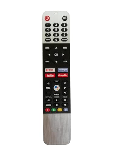 Image of LipiWorld 4K FHD LCD LED TV Smart TV Remote Control with Function Netflix YouTube Prime Video Google Play Compatible for (Without Voice Function) VU
