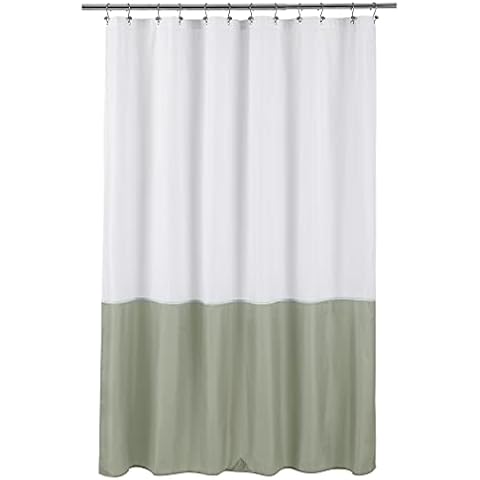 ALYVIA SPRING Wasserdichter Duschvorhang aus Stoff Cover