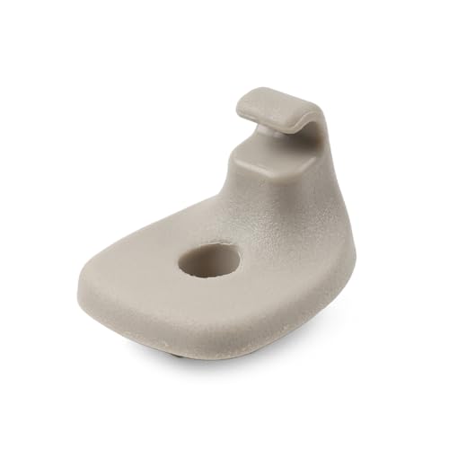 Three T FSFY Sun Visor Clip Retainer Replacement Buckle Beige ABS For Jeep Compass 2010-2017