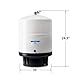 iSpring T11M 11 Gallon Pre-Pressurized Water Storage Reverse Osmosis Systems ro Tank, White