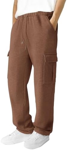 3rd Hill Men's Loose Fit 5 Pocket Open Bottom Joggers