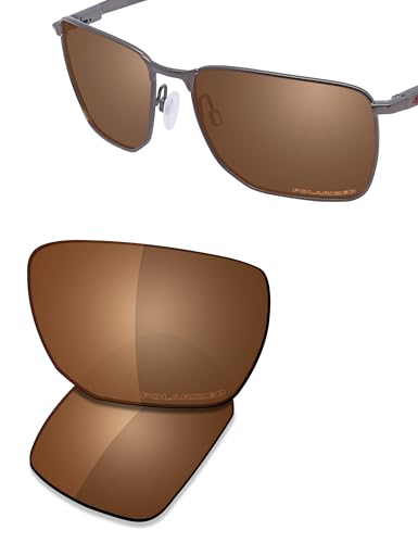 Image of SAUCER Premium Replacement Lenses & Rubber Kits for Oakley Ejector OO4142 | UV400 Protection, Anti-Scratch, Precise Fit
