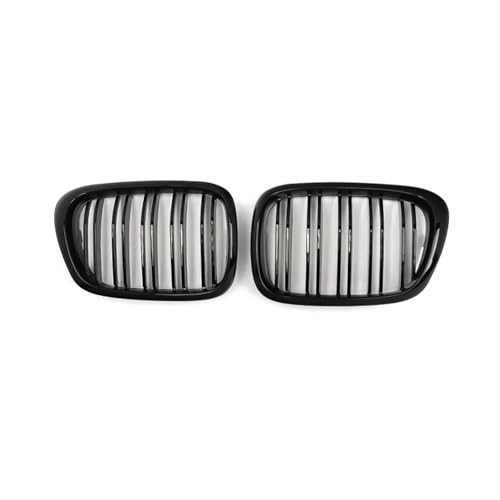 Parrillas delanteras de carreras para BMW E39 525 528 530 con acabado en negro brillante Magickit