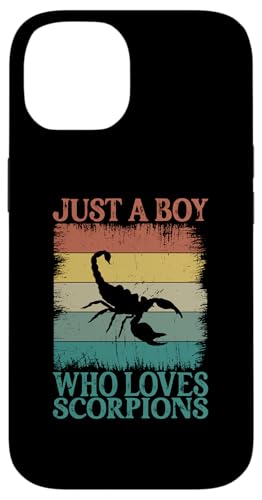 Just A Boy Who Loves Scorpions ���g�� �X�}�z�P�[�X iPhone 14 �p