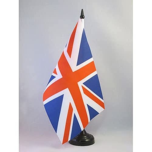 AZ FLAG - Tischflagge Vereinigtes Königreich - 21x14 cm - Britische Tischfahne 14 x 21 Cm - Flaggen