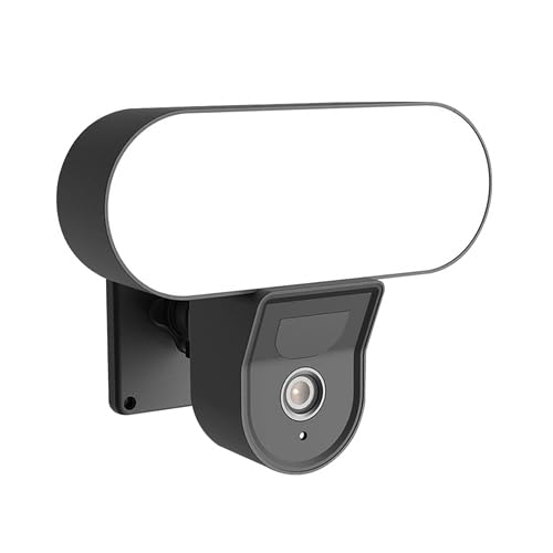 KYF - Caméra Intérieure/Extérieure Filaire Full HD 3MP Fonction éclairage LED 2310 Lumen