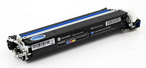 Lexmark 74C0D20 développeur Developer Cyan pour CS720de CX720de CS725de utilisé Cover