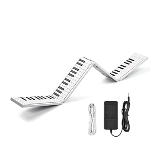 Piano Numérique Pliable À 88 Touches, Clavier Électronique Portable, Instrument Pour Étudiants - Les Beatles, Paul McCartney, John Lennon, RIngo Starr, George Harrison