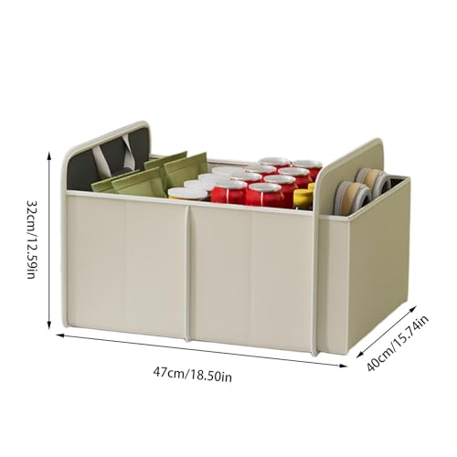 Caixa de armazenamento dobrável para porta-malas de carro, porta-malas para carro - Organizador de a