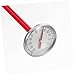 OSOLADY Car Air Conditioning Thermometer Automotive Thermometer Car Gauge Clock Battery- Hygrometer Easy Install