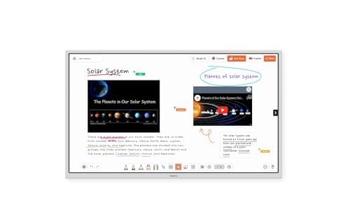 TutorPlus X | GenAI Interactive Flat Panel with ZeroGap Writing | 4K UHD | 75 Inch | 8GB 128 GB | Free Digital Content | Digital Board for Tutors, Schools (75" 8Gb 128GB) (B0DCSYHPW3) Amazon Price History, Amazon Price Tracker