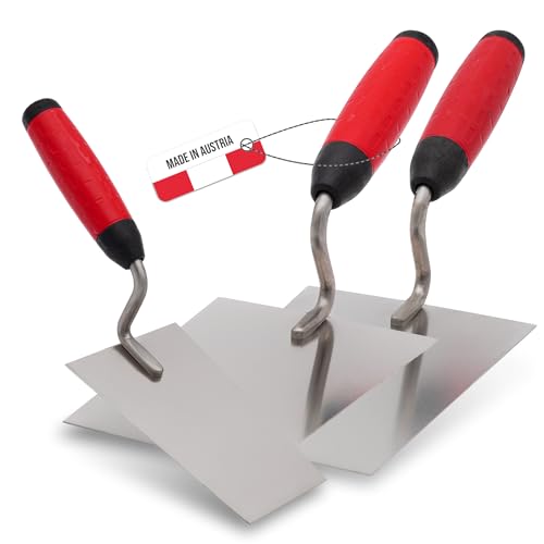 WERKFIT Profi Maurerkelle aus Edelstahl - Berner Putzkelle...