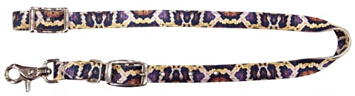 Snake Print Nylon Wither Strap w/Snap
