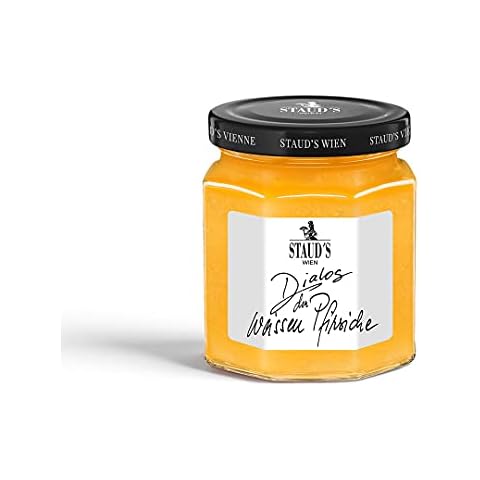 Stauds "Limitierte Konfitüre" Weisser Pfirsich 250gr Cover