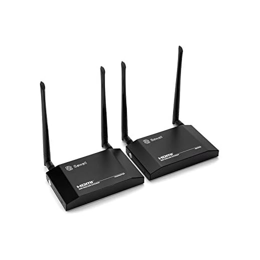 HD-Link HL25 Wireless HDMI Extender with IR, up to 300 ft, by Sewell