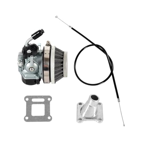 ATV 49cc ptH[}X 19mm Lu^[ 58mm GAtB^[P[uAZu 2Xg[N 49cc 50cc 60cc 66cc 80cc ~j|PbgoCNO[vp(Silver)