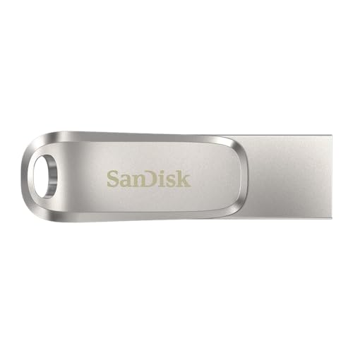 SanDisk Ultra Dual Drive Luxe USB Type C Flash Drive (Silver, 128 GB, 5Y - SDDDC4-128G-I35) (Image - 3)