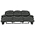RecPro Charles Collection | 80" Double Recliner RV Sofa | RV Zero Wall Loveseat | Wall Hugger Recliner | RV Theater Seating | RV Furniture | RV Living Room (Slideout) Furniture | Cloth by RecPro