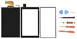 WirelessFinest LCD + Touch Digitizer + Adhesive + Screw + Tool Glass Screen Assembly Replacement for Nintendo Switch Lite ONLY Repair Part