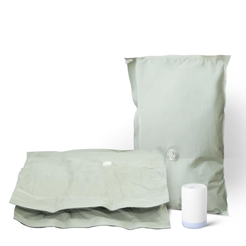 Umimile Vacuum Storage Bags for Travel with Electric Pump, Reusable